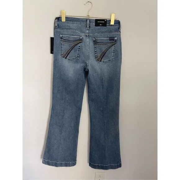 7 FOR ALL MANKIND Dojo Tailorless Jeans Size 29 NWT Jeans
